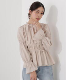 PROPORTION BODY DRESSING | ウエストシャーリングブラウス / 1216110202(シャツ/ブラウス)