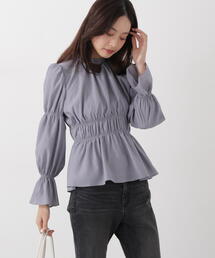 PROPORTION BODY DRESSING | ウエストシャーリングブラウス / 1216110202(シャツ/ブラウス)