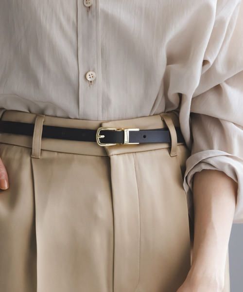 LEFIJE/レフィエ リバーシブルベルト(レザー)（ベルト）｜LEFIJE