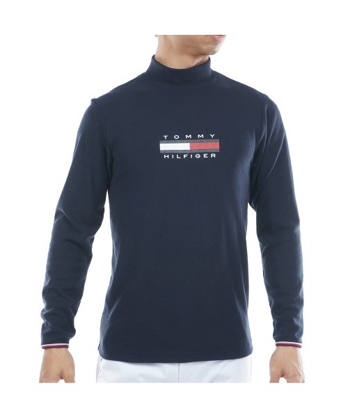 セール】ﾄﾐ-ﾌﾗｯｸﾞ長袖ﾊｲﾈｯｸｼｬﾂ（ポロシャツ）｜TOMMY HILFIGER GOLF 