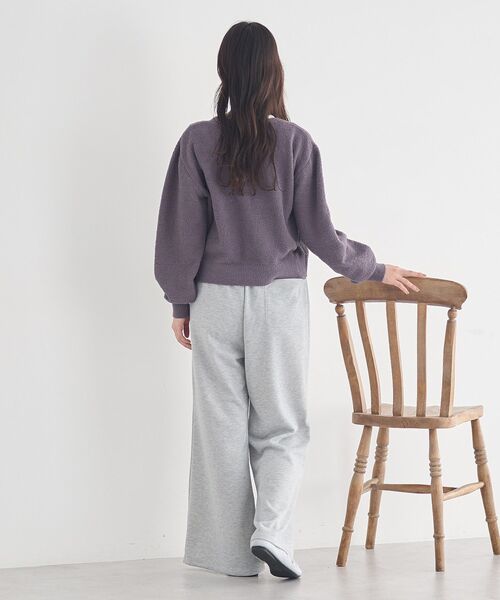 earth music&ecology（アースミュージックアンドエコロジー）の「miffy /earth 刺繍スウェットパンツ（スウェットパンツ・レディース・杢グレー/グレー系その他/クリーム・FREE）」の20枚目の写真