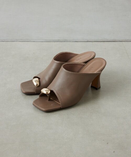 GALLARDAGALANTE(ガリャルダガランテ)の「【2.718】サムリングミュール(サンダル・レディース・モカ/ブラック・36/37/38)」の14枚目の写真