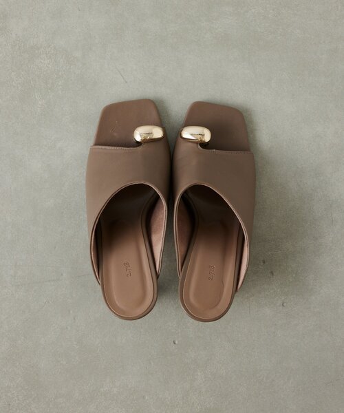 GALLARDAGALANTE(ガリャルダガランテ)の「【2.718】サムリングミュール(サンダル・レディース・モカ/ブラック・36/37/38)」の18枚目の写真