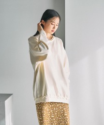 LEPSIM | BIG裏毛長袖チュニック　632568(スウェット)