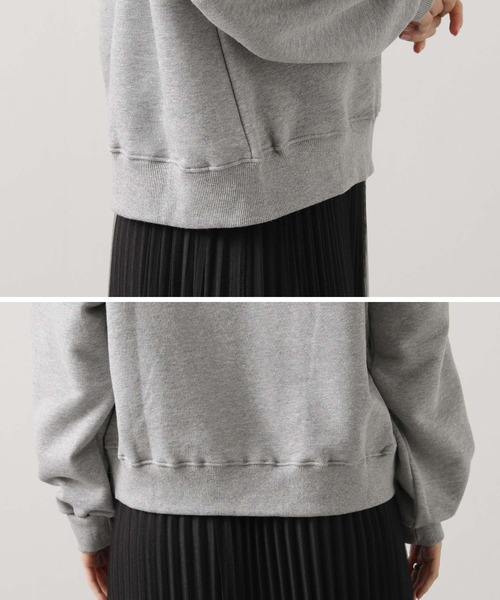 Gready Brilliant（グレディブリリアン）の「【WEB限定】配色ステッチスウェット（スウェット・レディース・ネイビー/ブラウン/グレー・FREE）」の7枚目の写真