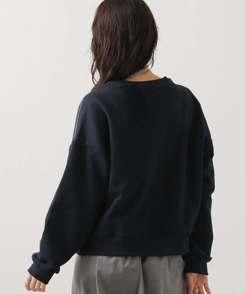 Gready Brilliant（グレディブリリアン）の「【WEB限定】配色ステッチスウェット（スウェット・レディース・ネイビー/ブラウン/グレー・FREE）」の12枚目の写真