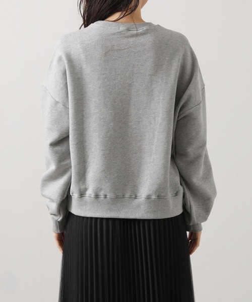 Gready Brilliant（グレディブリリアン）の「【WEB限定】配色ステッチスウェット（スウェット・レディース・ネイビー/ブラウン/グレー・FREE）」の9枚目の写真