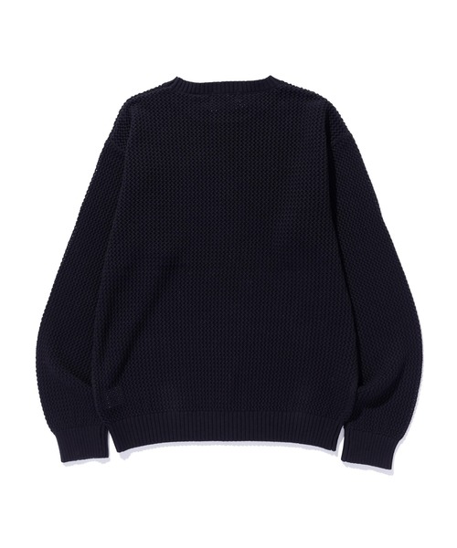 XLARGE(エクストララージ)の「MESH SWEATER(ニット/セーター・メンズ・ブラック/オフホワイト/グリーン・S/M/L/XL)」の14枚目の写真