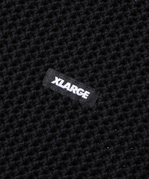 XLARGE(エクストララージ)の「MESH SWEATER(ニット/セーター・メンズ・ブラック/オフホワイト/グリーン・S/M/L/XL)」の15枚目の写真