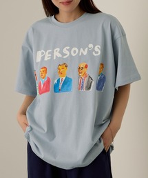 PERSON'S（パーソンズ）の「PERSON'S別注 グラフィックプリントTシャツ（Tシャツ/カットソー）」
