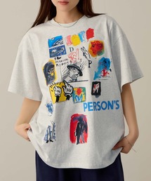PERSON'S（パーソンズ）の「PERSON'S別注 グラフィックプリントTシャツ（Tシャツ/カットソー）」