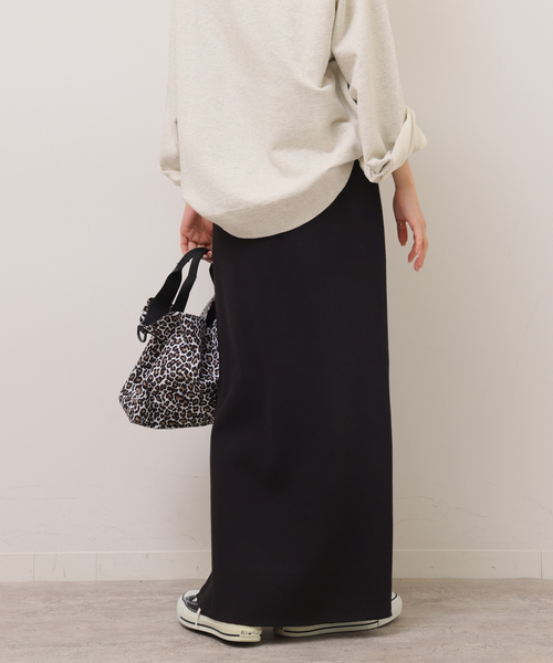 JOURNAL STANDARD relume（ジャーナルスタンダード　レリューム）の「フロントボタンカットイージースカート（スカート・レディース・ブラック/チャコールグレー・FREE）」の12枚目の写真