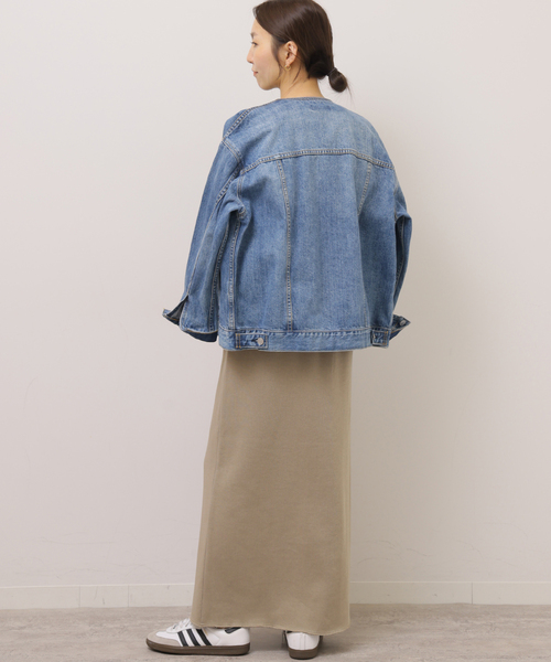 JOURNAL STANDARD relume（ジャーナルスタンダード　レリューム）の「フロントボタンカットイージースカート（スカート・レディース・ブラック/チャコールグレー・FREE）」の16枚目の写真