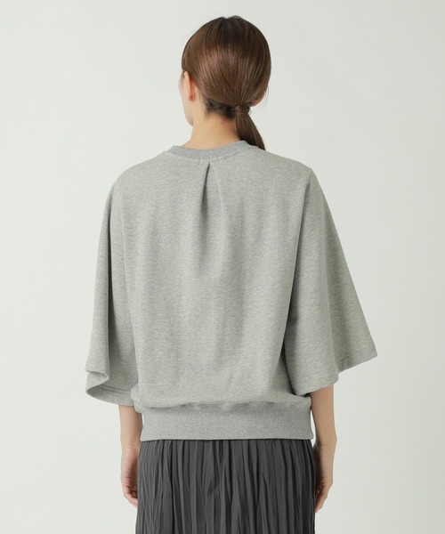ZUCCa(ズッカ)の「INITIAL SWEATSHIRT / カットソー(スウェット・レディース・ホワイト/ライトグレー・M size)」の8枚目の写真