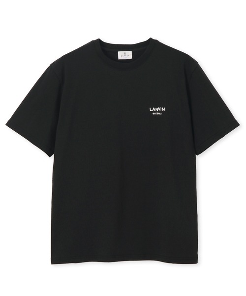 LANVIN en Bleu（ランバンオンブルー）の「8オンス "JL" バックプリント レギュラーフィット Tシャツ（Tシャツ/カットソー・メンズ・ネイビー/ブラック/ブルーグレー/オフホワイト・52/50/48/46）」の16枚目の写真