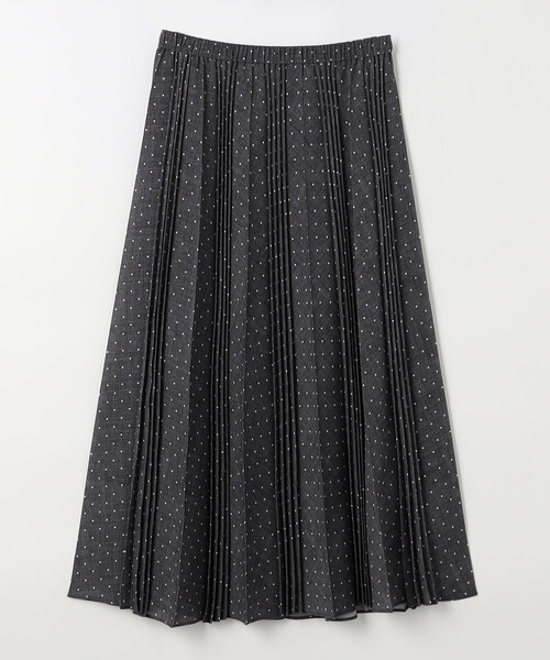 COMME CA(コムサ)の「ドットプリント プリーツスカート(スカート・レディース・ブラック/トップグレー・9号)」の14枚目の写真
