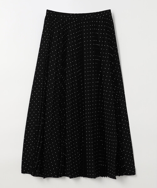 COMME CA(コムサ)の「ドットプリント プリーツスカート(スカート・レディース・ブラック/トップグレー・9号)」の15枚目の写真