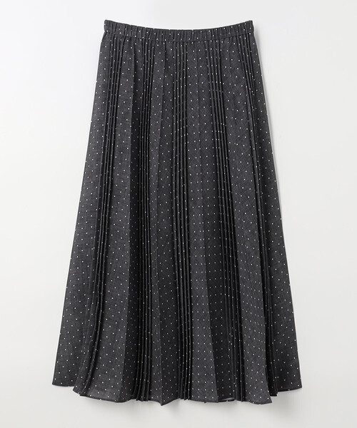 COMME CA(コムサ)の「ドットプリント プリーツスカート(スカート・レディース・ブラック/トップグレー・9号)」の16枚目の写真