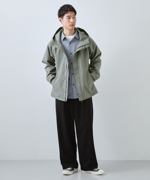 THE SHOP TK (ザ ショップ ティーケー )の「【季節の変わり目に最適】ナイロンマウンテンパーカ 防風/洗濯機OK(ブルゾン・メンズ・ブラック/オリーブ・02/03/04)」の14枚目の写真
