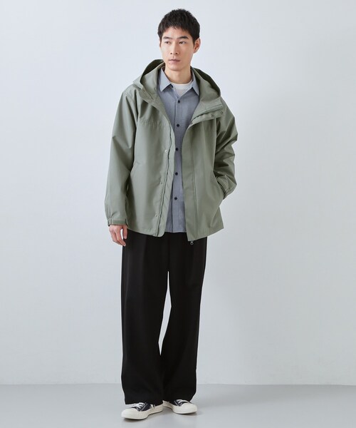 THE SHOP TK (ザ ショップ ティーケー )の「【季節の変わり目に最適】ナイロンマウンテンパーカ 防風/洗濯機OK(ブルゾン・メンズ・ブラック/オリーブ・02/03/04)」の15枚目の写真