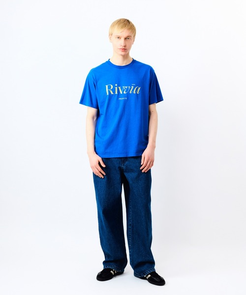 Rivvia PROJECTS(リヴィアプロジェクツ)の「【Rivvia PROJECTS】RP T-SHIRT(Tシャツ/カットソー・メンズ・ブルー/ホワイト/ブラック・LARGE/X-LARGE/MEDIUM)」の4枚目の写真