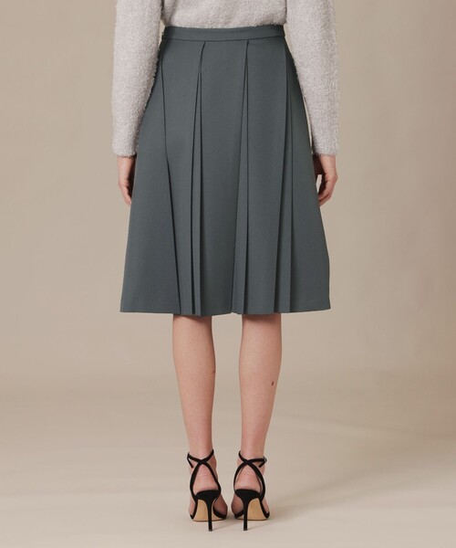 MACKINTOSH LONDON(マッキントッシュ ロンドン)の「マットツイルプリーツスカート(スカート・レディース・チャコールグレー/ベージュ・40/38)」の7枚目の写真