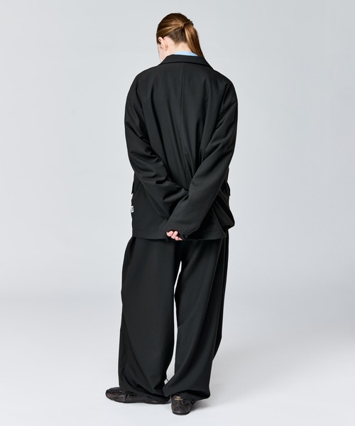 WETTEMPT(ウィテンプト)の「TECH 2B JACKET / テック2Bジャケット(テーラードジャケット・メンズ・ブラック/チャコールグレー・LARGE/MEDIUM/SMALL)」の5枚目の写真