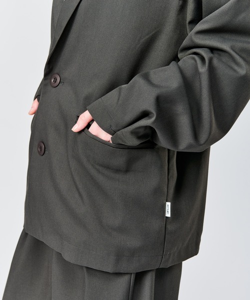 WETTEMPT(ウィテンプト)の「TECH 2B JACKET / テック2Bジャケット(テーラードジャケット・メンズ・ブラック/チャコールグレー・LARGE/MEDIUM/SMALL)」の16枚目の写真