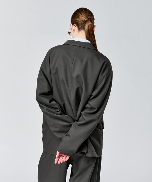 WETTEMPT(ウィテンプト)の「TECH 2B JACKET / テック2Bジャケット(テーラードジャケット・メンズ・ブラック/チャコールグレー・LARGE/MEDIUM/SMALL)」の14枚目の写真