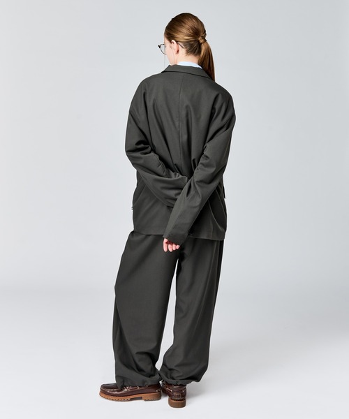 WETTEMPT(ウィテンプト)の「TECH 2B JACKET / テック2Bジャケット(テーラードジャケット・メンズ・ブラック/チャコールグレー・LARGE/MEDIUM/SMALL)」の20枚目の写真