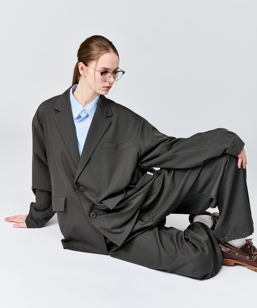 WETTEMPT(ウィテンプト)の「TECH 2B JACKET / テック2Bジャケット(テーラードジャケット・メンズ・ブラック/チャコールグレー・LARGE/MEDIUM/SMALL)」の21枚目の写真