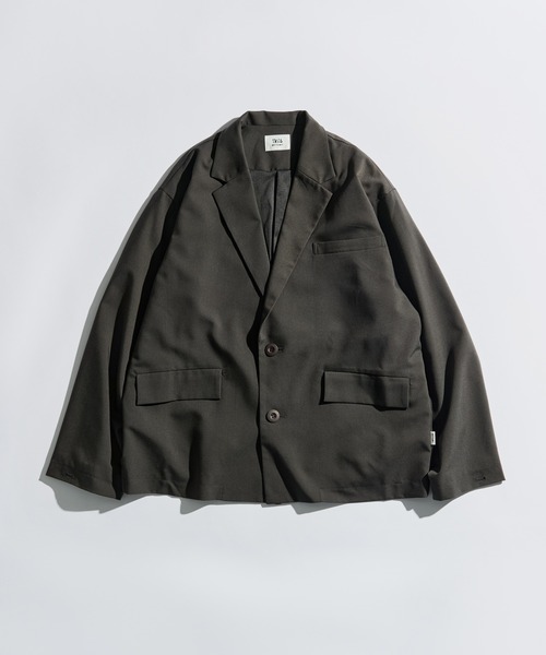 WETTEMPT(ウィテンプト)の「TECH 2B JACKET / テック2Bジャケット(テーラードジャケット・メンズ・ブラック/チャコールグレー・LARGE/MEDIUM/SMALL)」の9枚目の写真