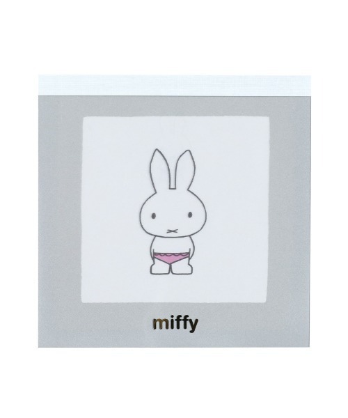 Dick Bruna(ディックブルーナ)の「MIFFY メモパッド・スクエア(手帳/メモ帳・レディース・ピンク/グレー/コーラル/ベージュ・FREE)」の5枚目の写真