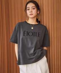 フロッキー ロゴプリント 半袖 Tシャツ《着用動画あり》