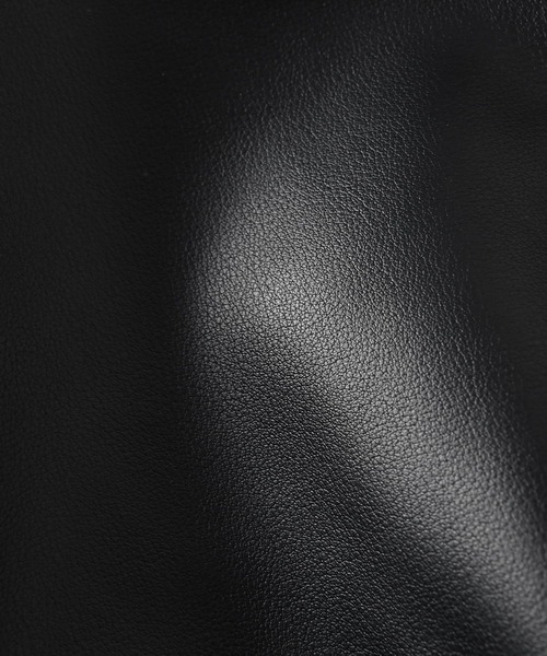 STYLE DELI（スタイルデリ）の「【DELI by】トライアングルフォルム・リアルレザートートバッグ（トートバッグ・レディース・ブラック・FREE）」の13枚目の写真