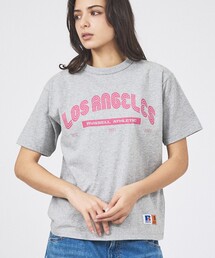 【RUSSELL×JACKSON MATISSE】Campus Jersey Los Angeles Tee / キャンパスジャージーロサンゼルスTシャツ