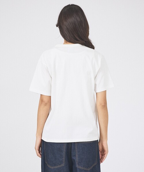 Russell Athletic(ラッセルアスレティック)の「【RUSSELL×JACKSON MATISSE】Campus Jersey Los Angeles Tee / キャンパスジャージーロサンゼルスTシャツ(Tシャツ/カットソー・レディース・グレー/ネイビー/ホワイト・フリー)」の10枚目の写真