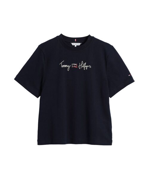 TOMMY HILFIGER(トミーヒルフィガー)の「ファングラフィックインターロックTシャツ(Tシャツ/カットソー・レディース・ホワイト/ピンク/マルチ/レッド・LARGE/X-SMALL/SMALL/MEDIUM)」の18枚目の写真