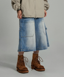 IDWS（アイドンワナセル）の「Blaze Maxi Carpenter Bermuda Shorts Indigo（その他パンツ）」