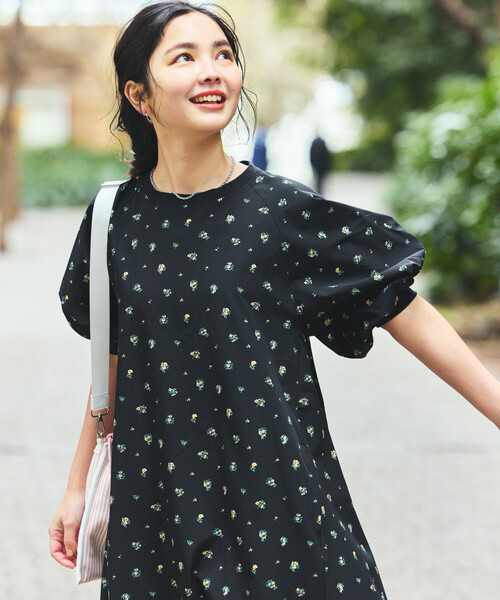 THOUSAND MILE × FREAK’S STORE 花柄ワンピ今季・美品 FREAK'S STORE（フリークスストア）の「THOUSAND MILE × FREAK'S STORE