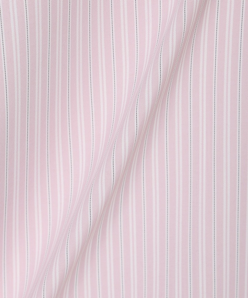 A/C DESIGN BY ALPHA CUBIC（エーシーデザインバイアルファキュービック）の「バンドカラーストライプシャツ（シャツ/ブラウス・レディース・ブルー/ピンク・9号/11号/13号）」の20枚目の写真