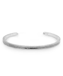 Dr MONROE（ドクターモンロー）の「SV925 手造り槌目バングル Sync Note（バングル/リストバンド）」