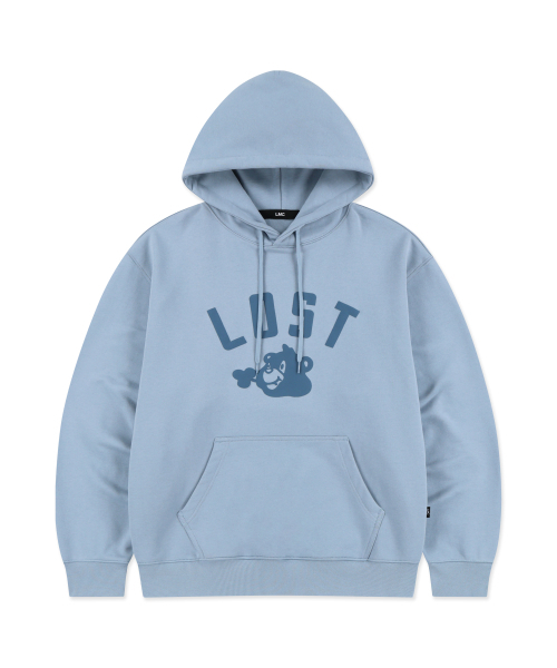 LMCの「LOST BEAR HOODIE sky blue(パーカー・メンズ・その他・LARGE/MEDIUM/SMALL/X-LARGE)」の1枚目の写真