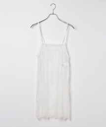 LEPSIM | レースレイヤードキャミチュニック　647490(キャミソール)