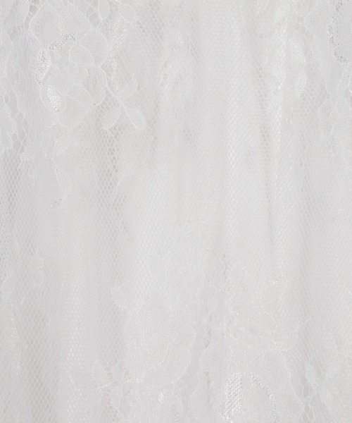 LEPSIM(レプシィム)の「レースレイヤードキャミチュニック 647490(キャミソール・レディース・ブラック/オフホワイト・FREE)」の9枚目の写真