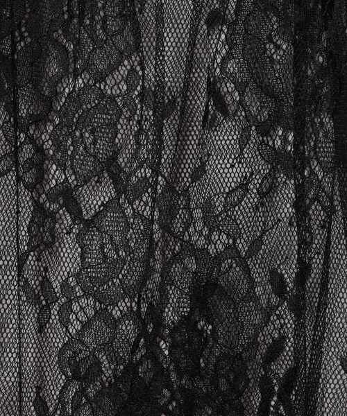 LEPSIM(レプシィム)の「レースレイヤードキャミチュニック 647490(キャミソール・レディース・ブラック/オフホワイト・FREE)」の10枚目の写真