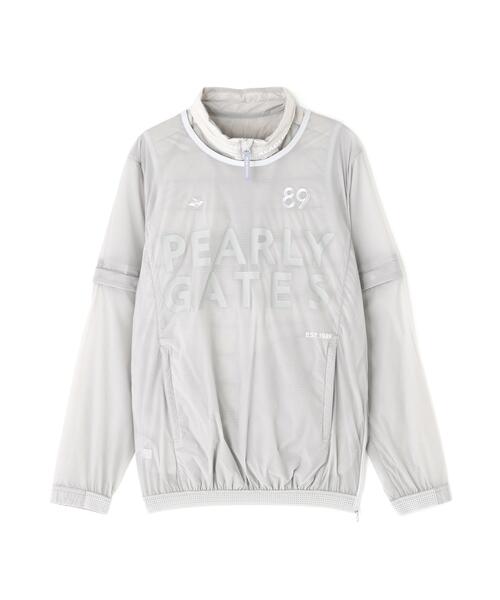 PEARLY GATES(パーリーゲイツ)の「【PEARLY GATES】ナイロンストレッチリップ(ブルゾン・レディース・ホワイト/グレー/ネイビー・MEDIUM/SMALL/LARGE)」の20枚目の写真