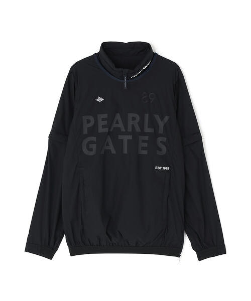 PEARLY GATES(パーリーゲイツ)の「【PEARLY GATES】ナイロンストレッチリップ(ブルゾン・レディース・ホワイト/グレー/ネイビー・MEDIUM/SMALL/LARGE)」の3枚目の写真