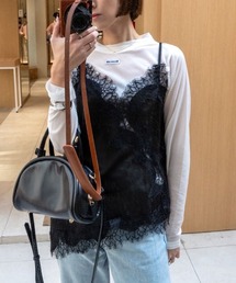 DONOBAN（ドノバン）の「アシンメトリーレースキャミ（キャミソール）」