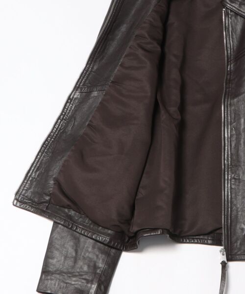 ALLSAINTS(オールセインツ)の「TUNE LEATHER BIKER JACKET | TUNE レザー バイカー ジャケット(ライダースジャケット・メンズ・ブラウン系その他・XS/S/M/L/XL)」の11枚目の写真
